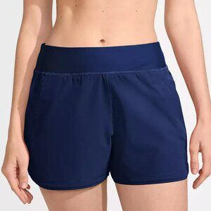 Lands End Women's SunShade UPF 50 3" Board Shorts with Panty size 18W